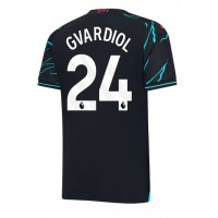 Manchester City Josko Gvardiol #24 Replica Third Shirt 2023-24 Short Sleeve